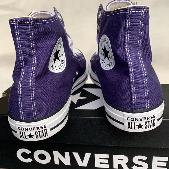 CONVERSE CTAS HI JAPANESE EGGPLANT MENS - Picture 10 of 13